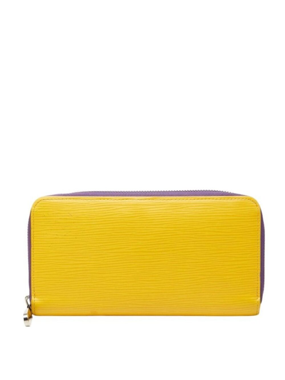 Louis Vuitton Epi Zippy Wallet Zip Around Citron Leather